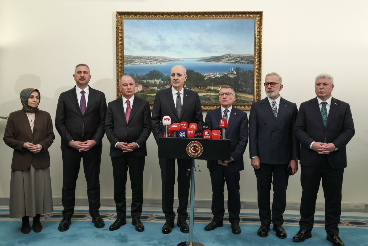 TBMM Başkanı Kurtulmuş: "Silahları Gömme İradesi Bu Sürecin Mottosudur"