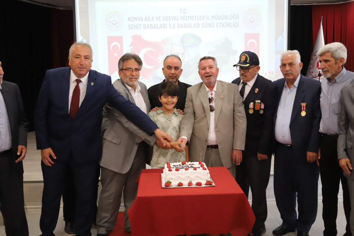 Konya'da Şehit Babaları ve Gaziler İçin Babalar Günü Programı