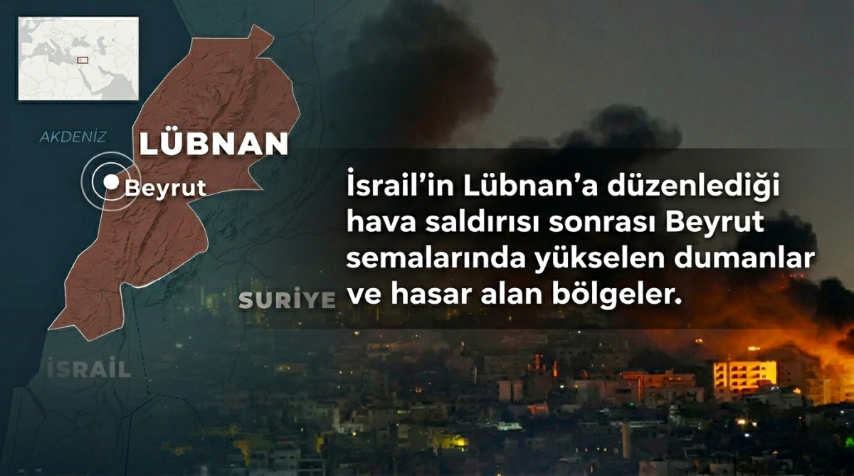 İsrail Lübnan'da 70 Hedefi Vurdu | Son Dakika Beyrut Haberleri