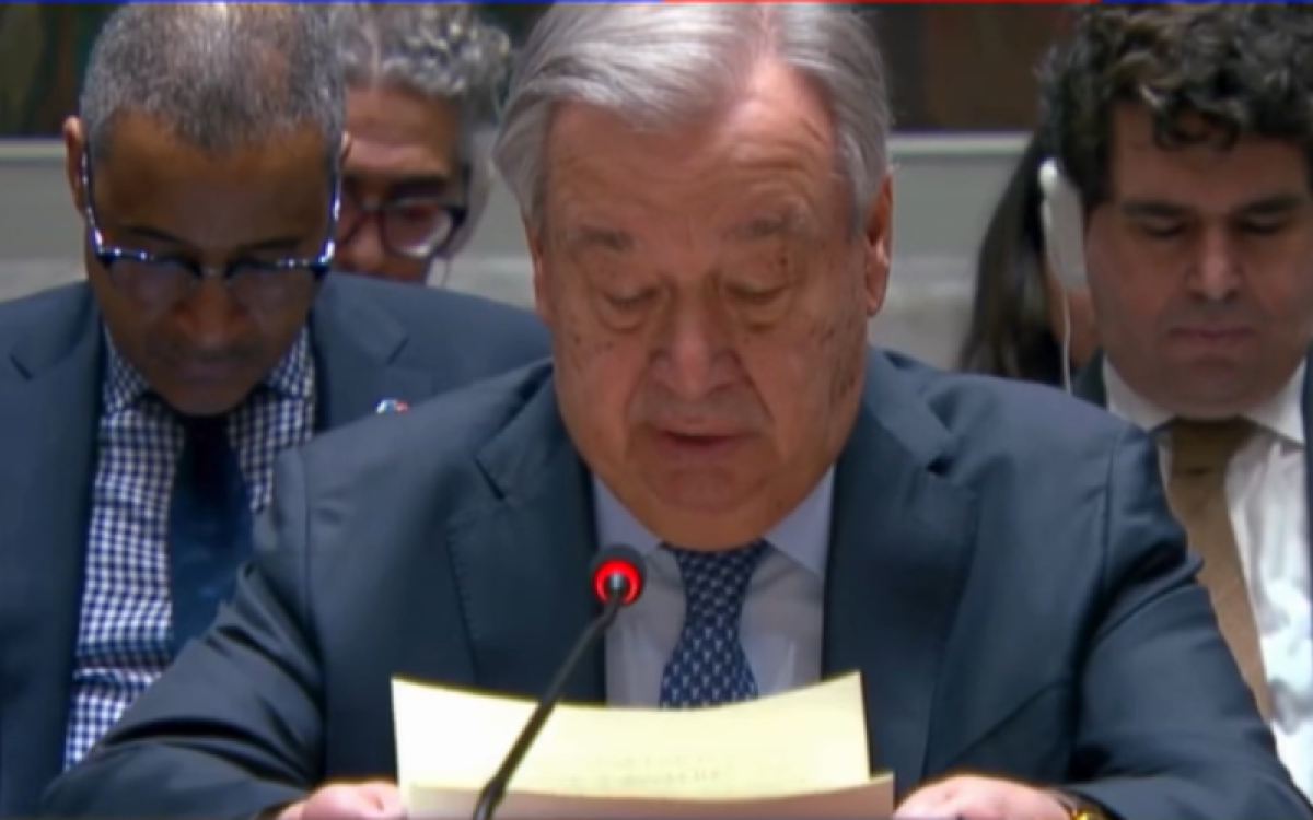 Guterres'ten İran Uyarısı: Kontrol Edilemez Olaylar Zinciri Riski