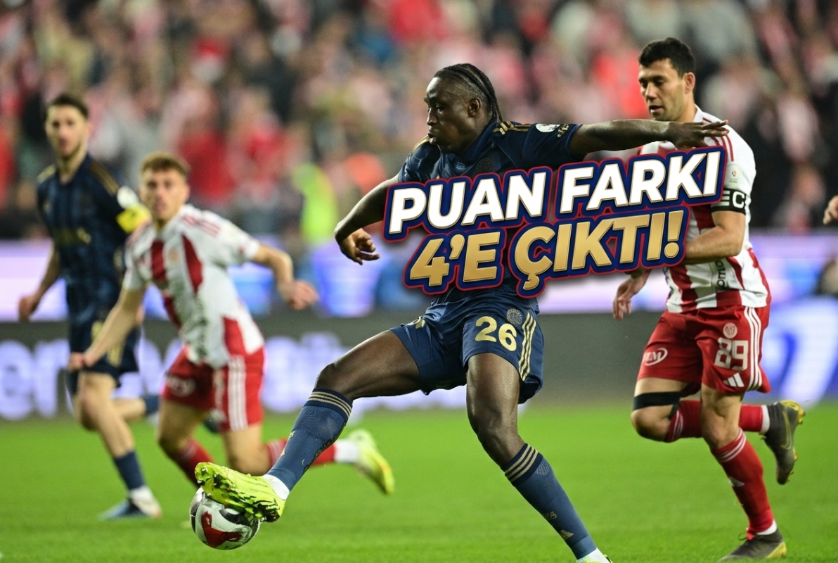 Antalyaspor 2-2 Fenerbahçe Maç Özeti | Zirvede Puan Farkı Açıldı!