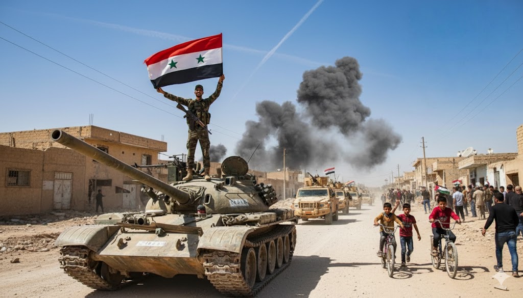 Suriye Ordusu Rakka’da