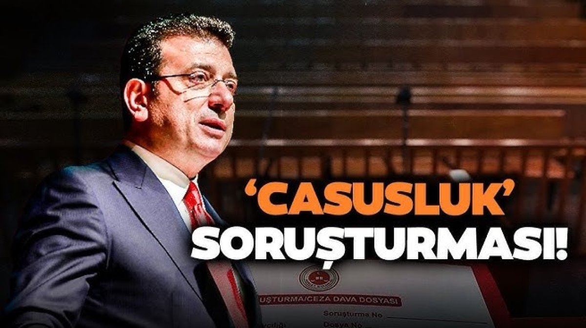 İmamoğlu ve 3 İsme 20 Yıl Hapis Talebi